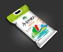 江西庐星绿地大米包装设计系列